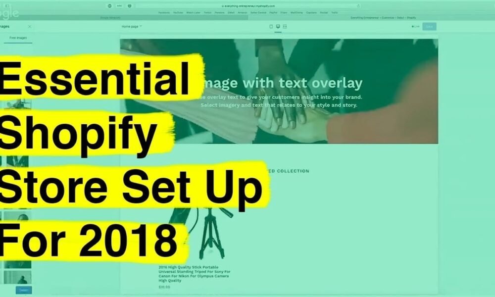 Set Up Shopify Store