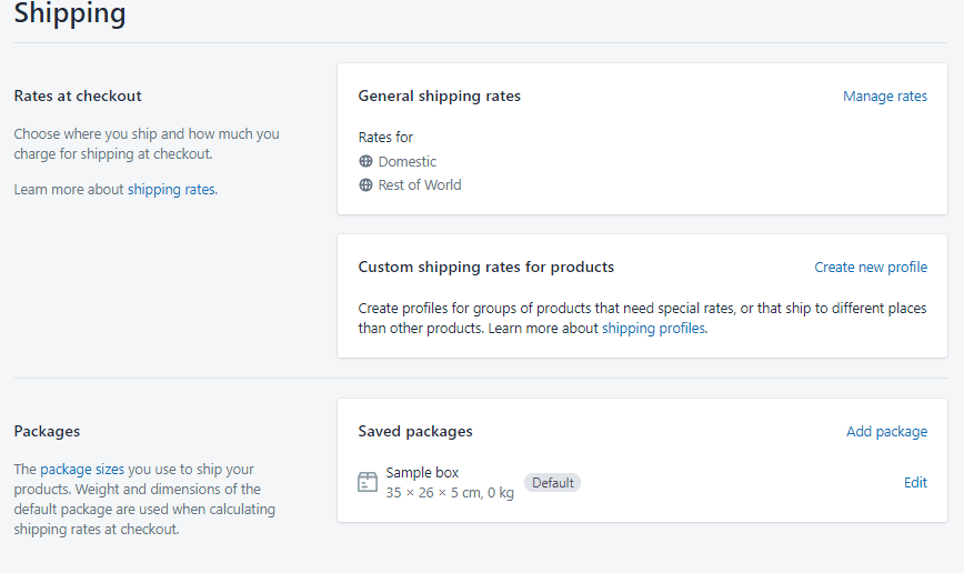 How To Sell On Shopify In 10 Easy Steps 16 shopify shipping rates