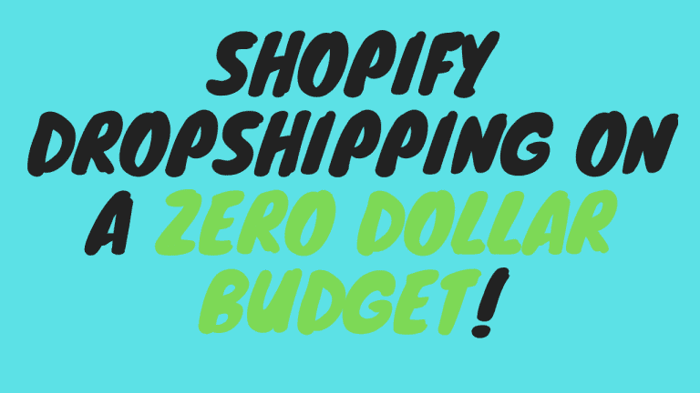 Shopify Dropshipping On a Budget