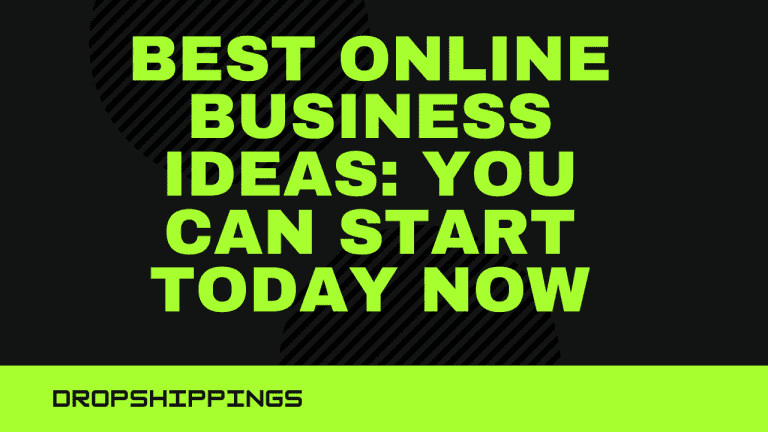 Best Online Business Ideas