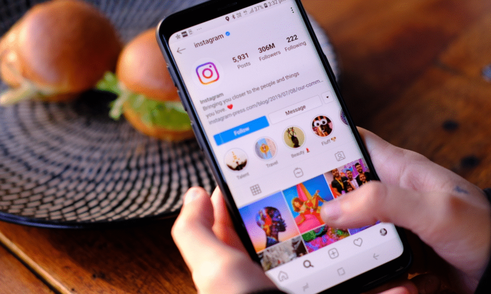 Instagram bio