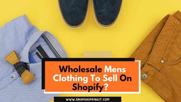 Wholesale Mens Clothing To Sell On Shopify