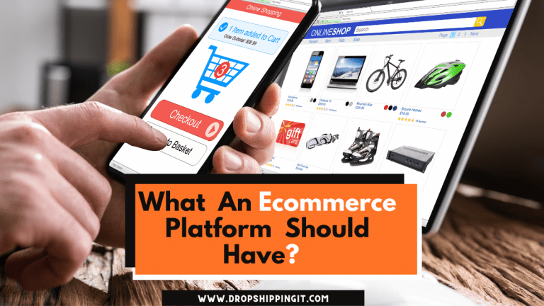 What An Ecommerce Platform