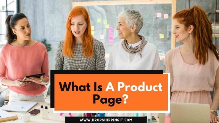 What Is A Product Page