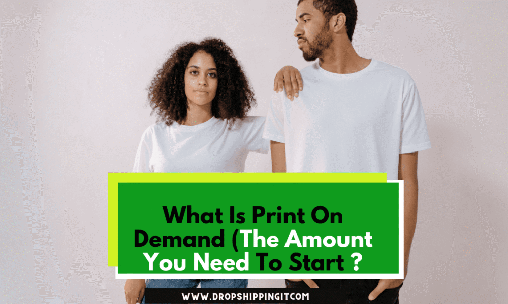 What is Print On Demand