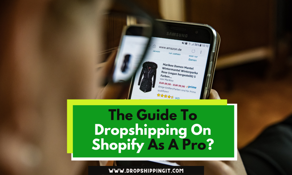 The Guide To Dropshipping On Shopify As A Pro