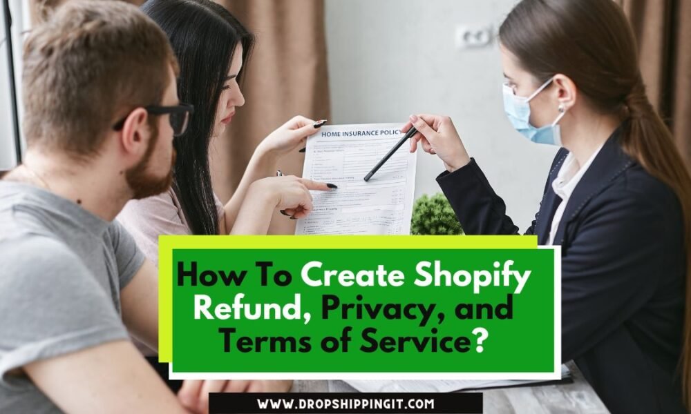How to create Shopify refund policy