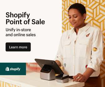 Point of Sale - Unify online and in-person sales with Shopify POS.