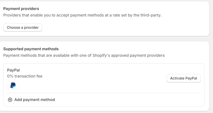 shopify store ;live
