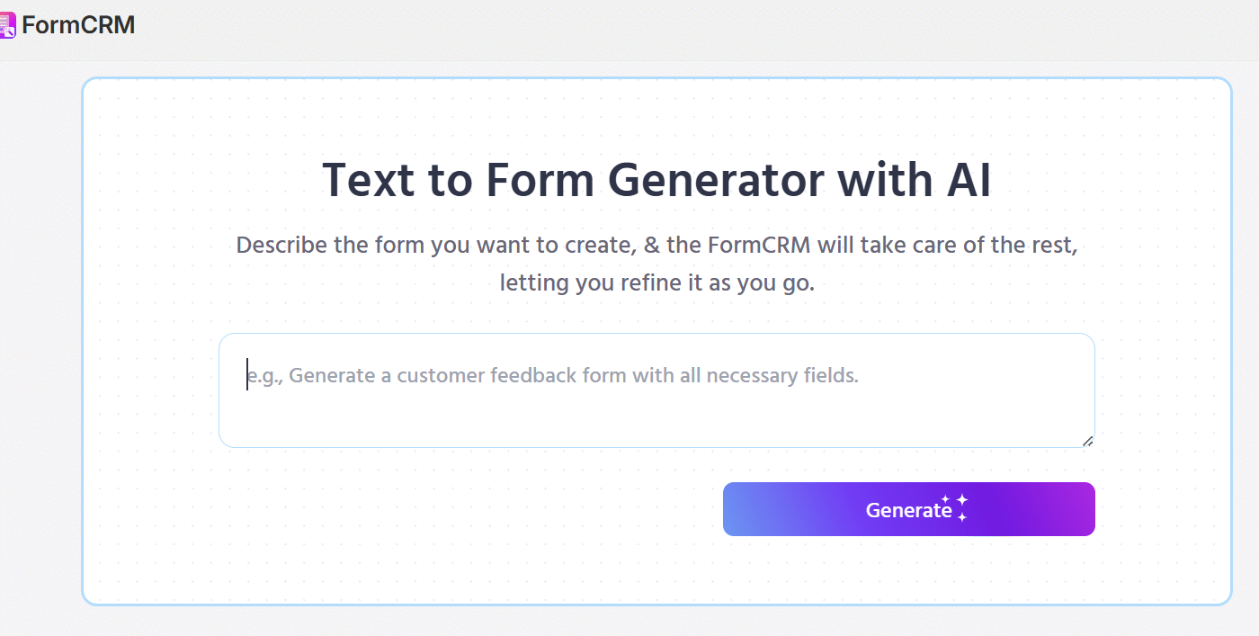 Shopify AI Form Builder & CRM App 