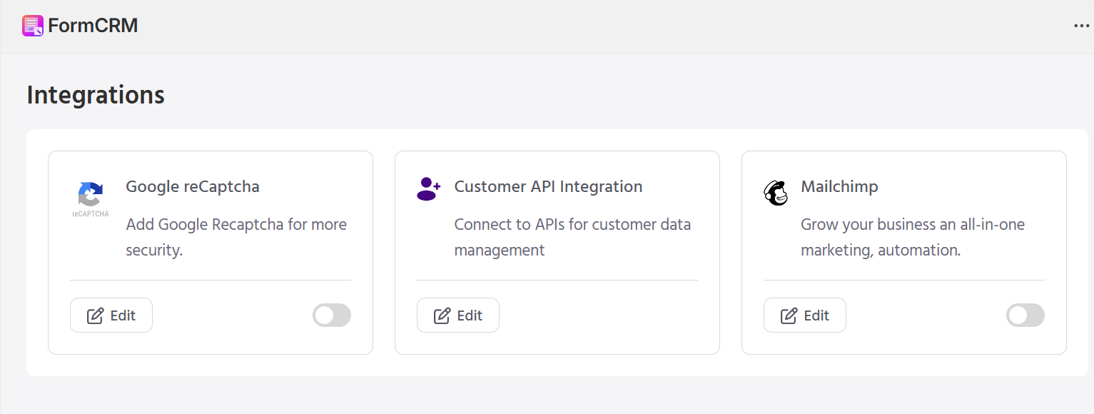 Shopify AI Form Builder & CRM App
