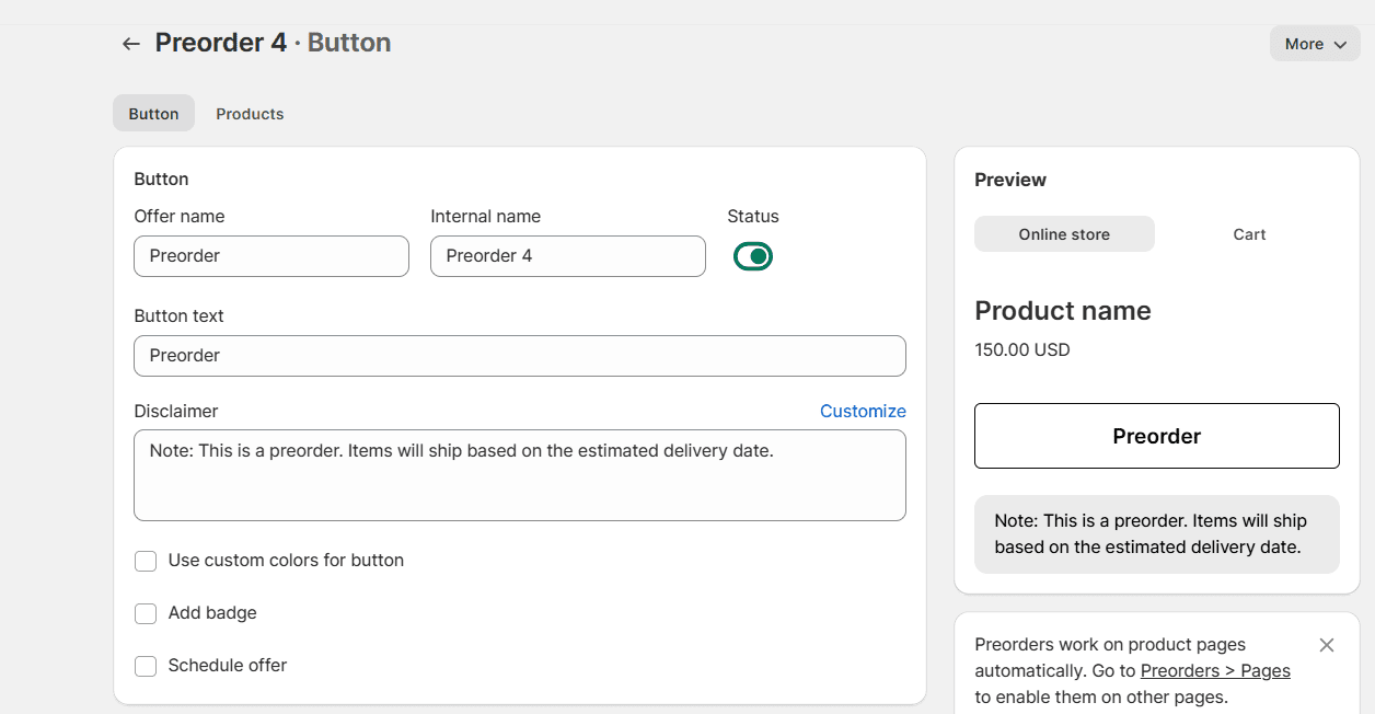 Shopify Preorder And Backorder App