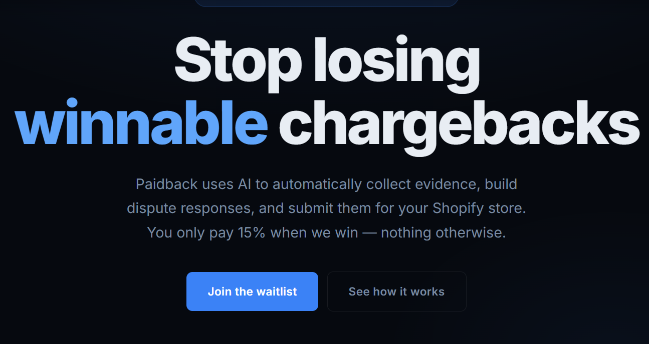 Chargeflow Alternative